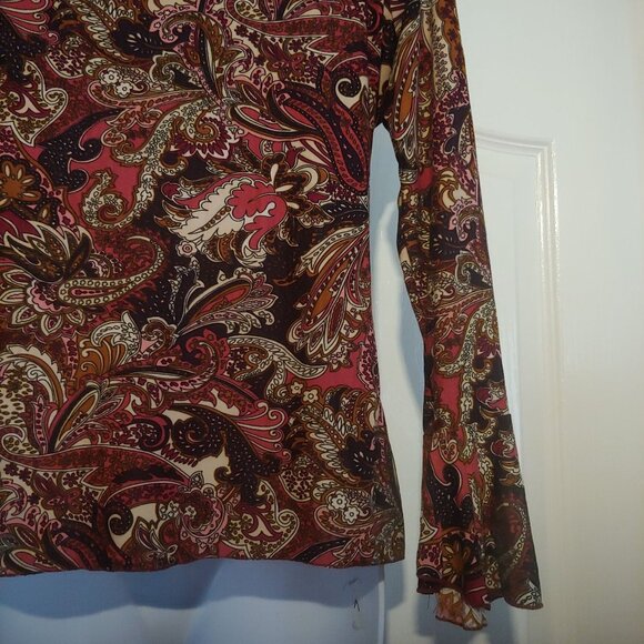 MKM Designs Vintage Babydoll Empire Waist Whimsygoth Fairy Moody Boho Top M Y2k - Picture 13 of 14